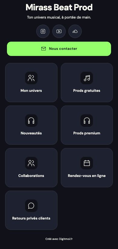 Extrait de la démonstration Digitmoi Beatmaker